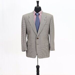 Canali 40S Brown Solid 2-Button Sport Coat Blazer Jacket G654